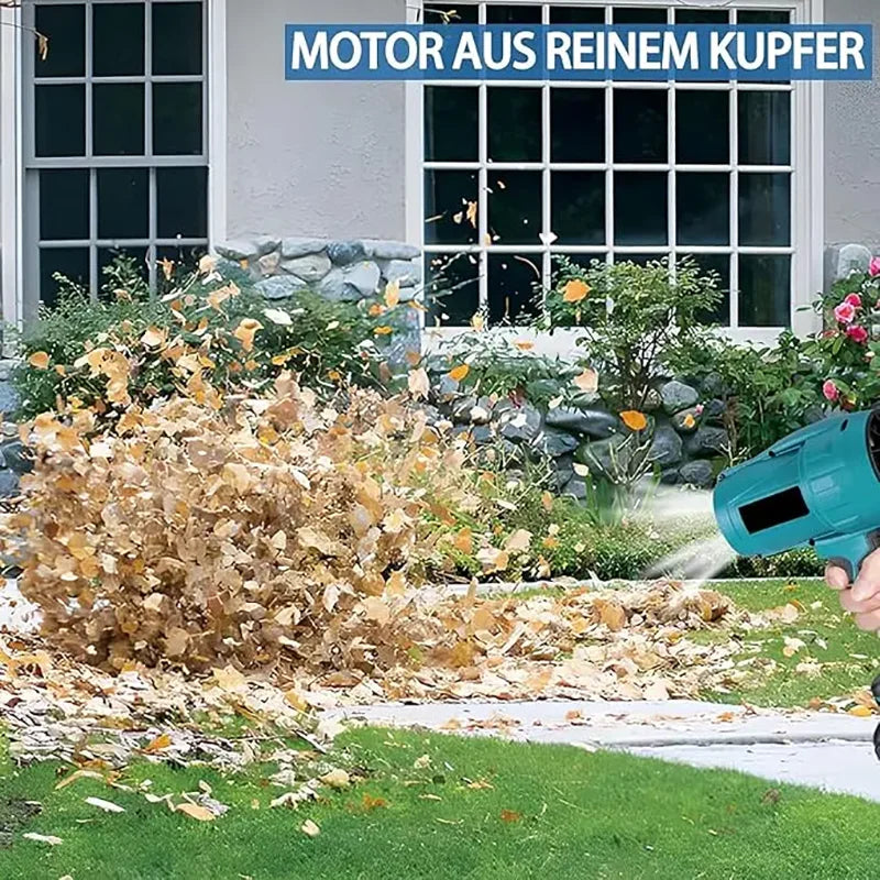 Unleash Powerful Cleaning with the 28000RPM Cordless Electric Air Blower - Perfect for Leaves, Dust, and Snow!