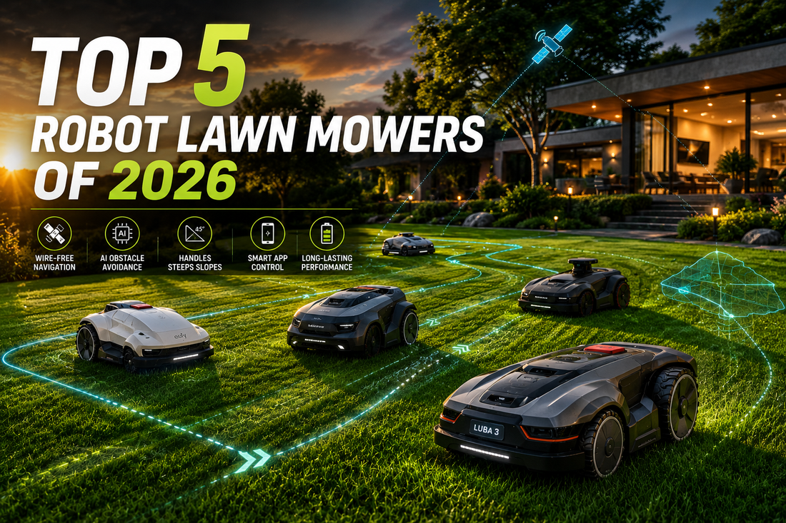 Top 5 Robot Lawn Mowers of 2026
