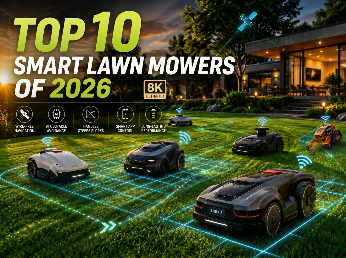 Top 10 Smart Lawn Mowers of 2026
