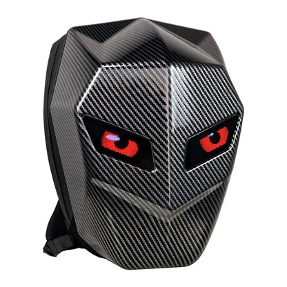 Revolutionary Motorcycle Duffel Bag: Bluetooth-Controlled LED Luminous Backpack for Full Helmet Riders