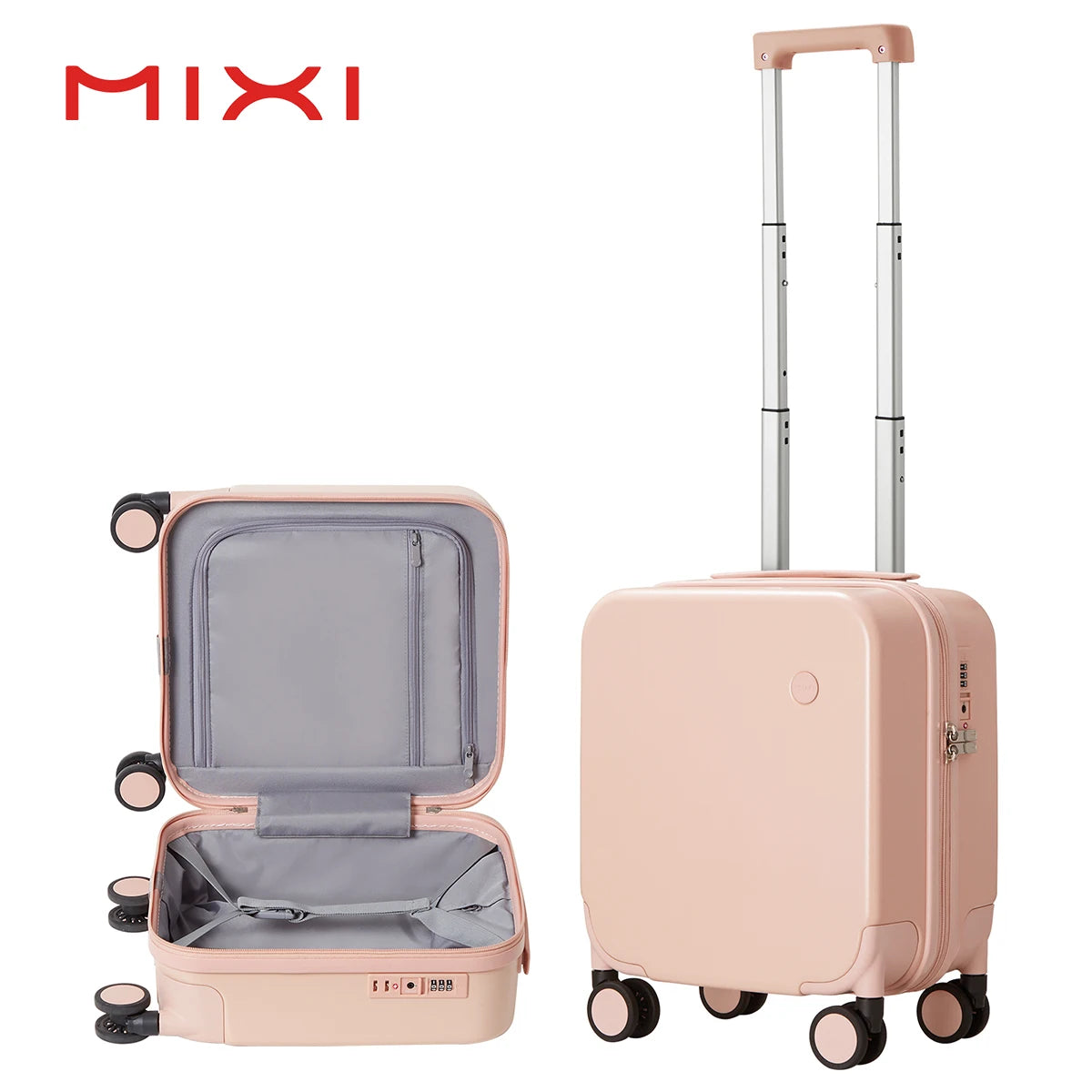 Lightweight 14 Inch Underseat Carry-On Luggage with TSA Lock - Perfect Mini Suitcase for Kids and Travel Enthusiasts!