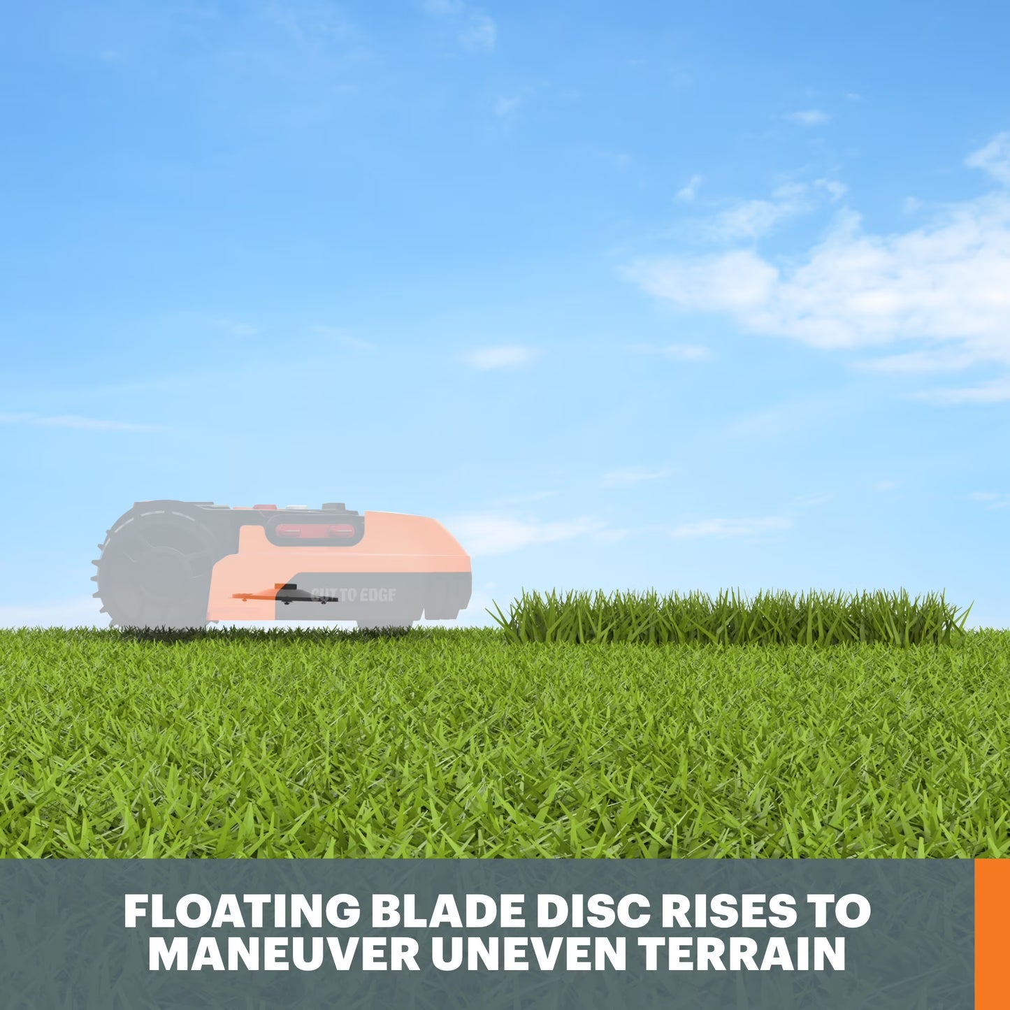 Transform Your Lawn Care with the WR147 Landroid M 20V Robotic Lawn Mower - Effortlessly Mow Up to 1/4 Acre with Battery & Charger Included