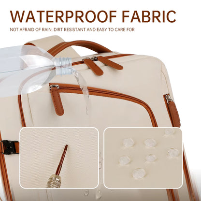 Versatile Unisex Backpack for Business, Travel, and School - Spacious 20-35L Lightweight Design