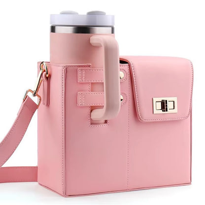 Stylish Outdoor Water Bottle Bag - Portable Crossbody Pouch for All Your Adventures