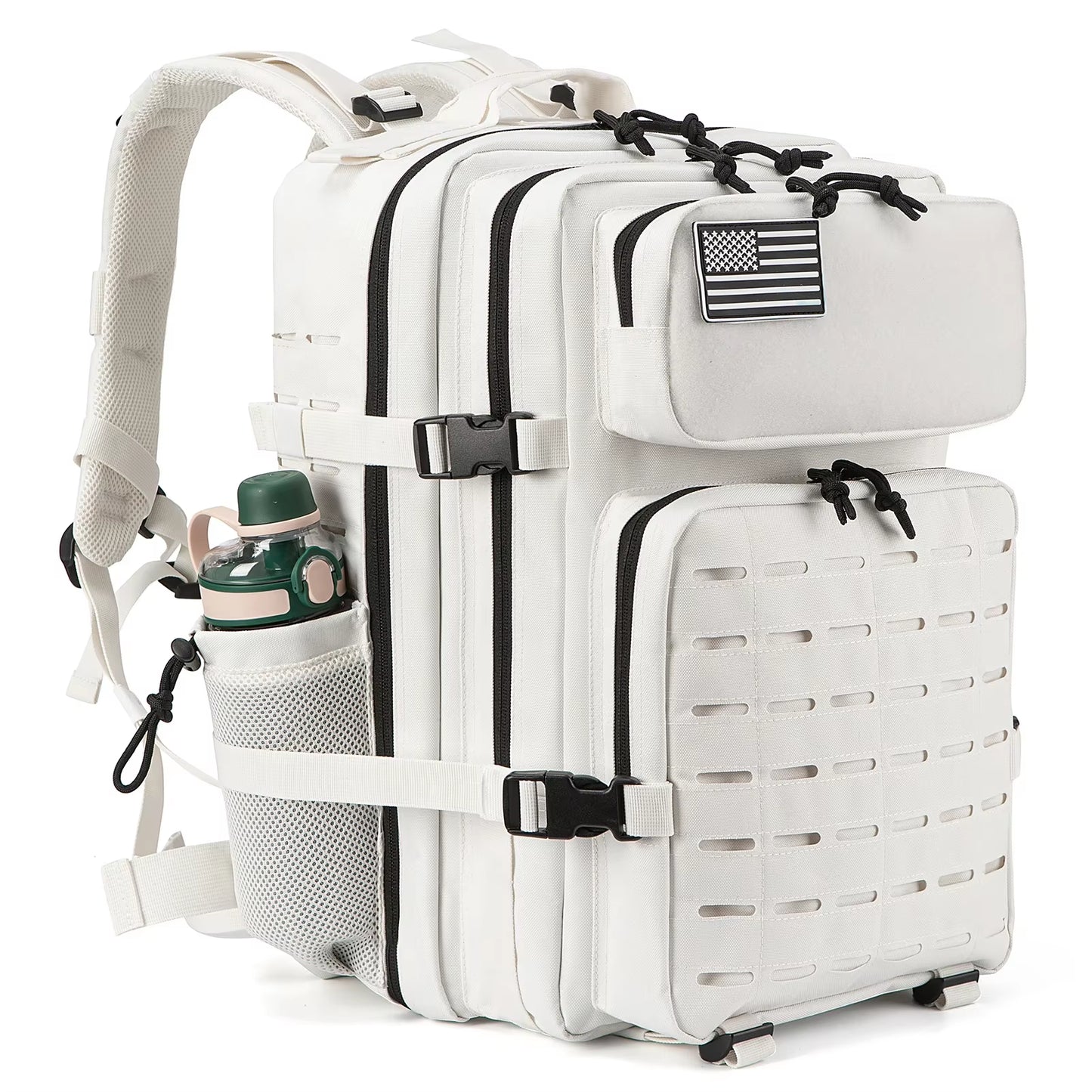 Versatile 25L/45L Tactical Backpacks for Men and Women - Perfect for Outdoor Adventures and School with Convenient Water Bottle Holder