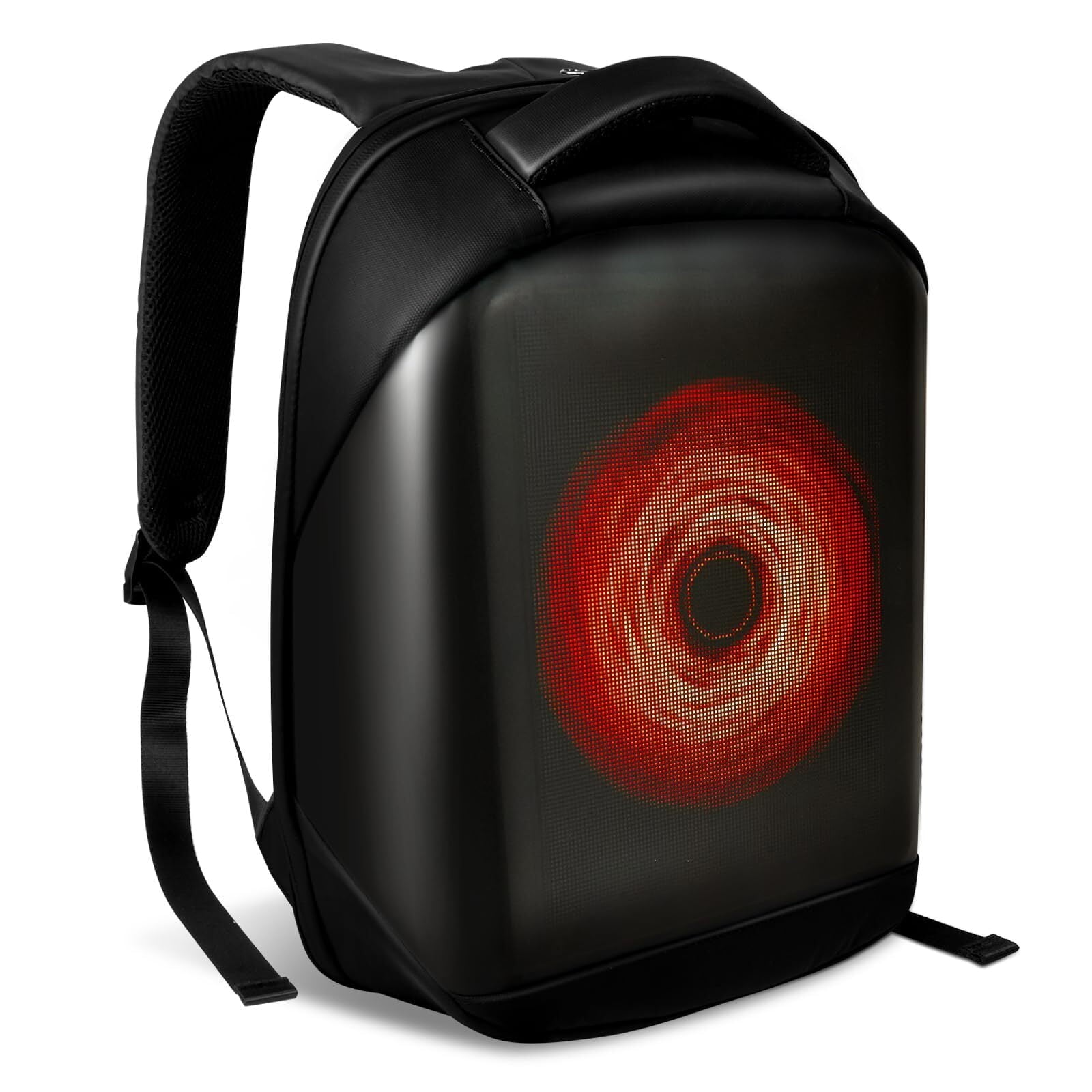 Revolutionary 16-Inch LED Motorcycle Backpack with Customizable Full-Color Display – Waterproof & Stylish for All Your Adventures