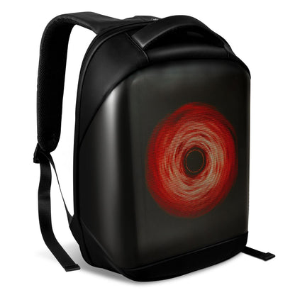 Revolutionary 16-Inch LED Motorcycle Backpack with Customizable Full-Color Display – Waterproof & Stylish for All Your Adventures