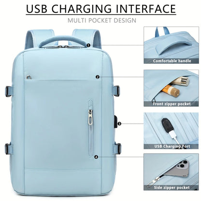 Discover the Ultimate Large Capacity Lightweight Backpack with Laptop Compartment - Perfect for 15.6-Inch Tablets and 15-Inch Laptops!