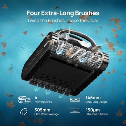 Revolutionize Your Pool Cleaning with the Beatbot A100 Cordless Robotic Vacuum – Smart, Efficient, and App Controlled!