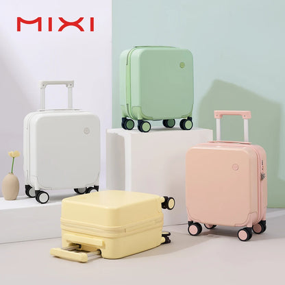 Lightweight 14 Inch Underseat Carry-On Luggage with TSA Lock - Perfect Mini Suitcase for Kids and Travel Enthusiasts!