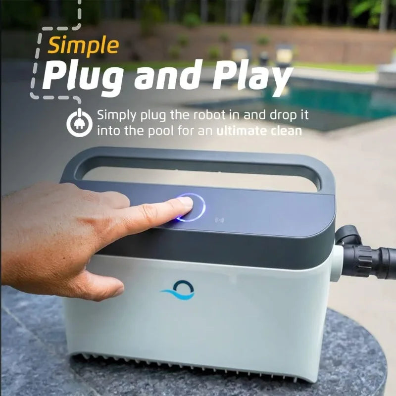 Dolphin Nautilus CC Plus Wi-Fi Robotic Pool Vacuum Cleaner - Effortless Cleaning with Wall Climbing Technology