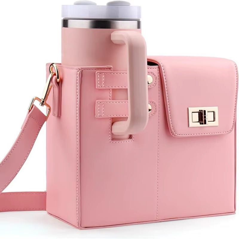 Stylish Outdoor Water Bottle Bag - Portable Crossbody Pouch for All Your Adventures