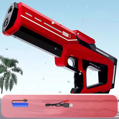 Unleash Summer Fun with the Ultimate Electric Water Guns for Adults - Powerful Automatic Water Blasters for Beach Adventures!