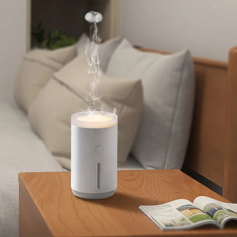 New Humidifier, Household, Heavy Fog, Desktop, Creative Ornament, Bedroom, Night Light