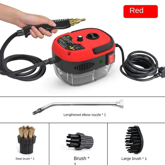Unleash the Power of Clean with Our 2500W Portable High-Temperature Steam Cleaner – Ideal for Home, Kitchen, and Automotive Care!