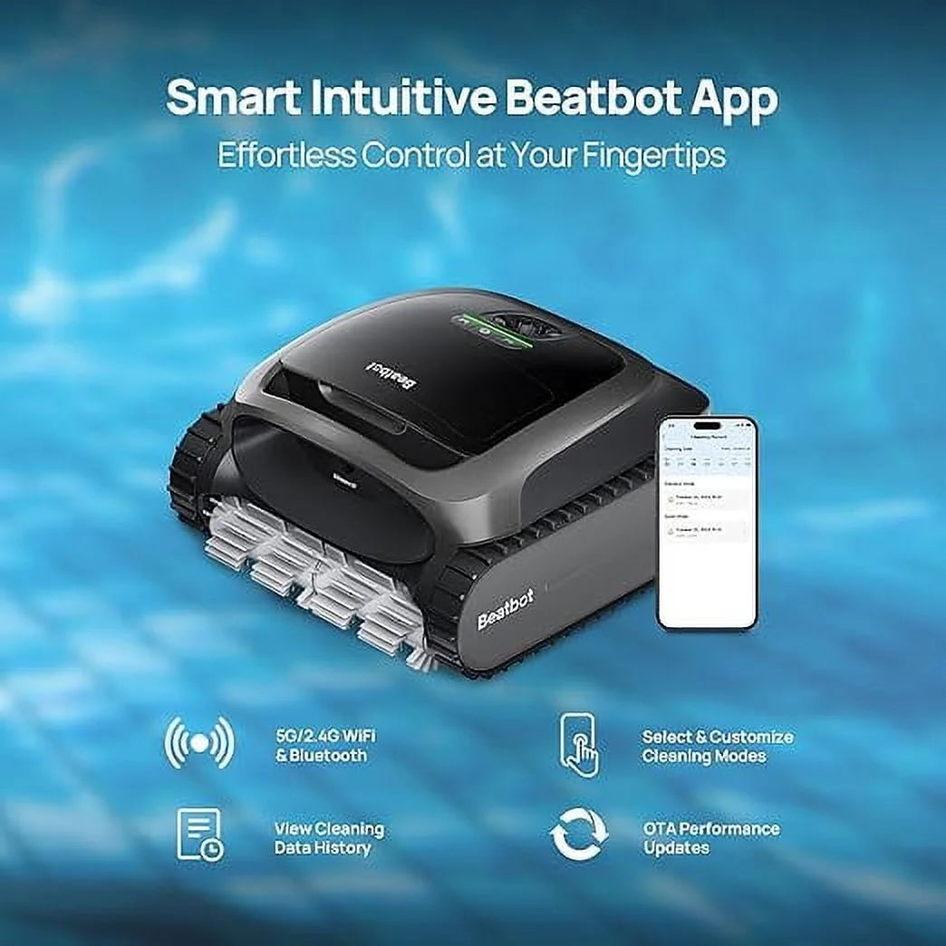 Revolutionize Your Pool Cleaning with the Beatbot A100 Cordless Robotic Vacuum – Smart, Efficient, and App Controlled!