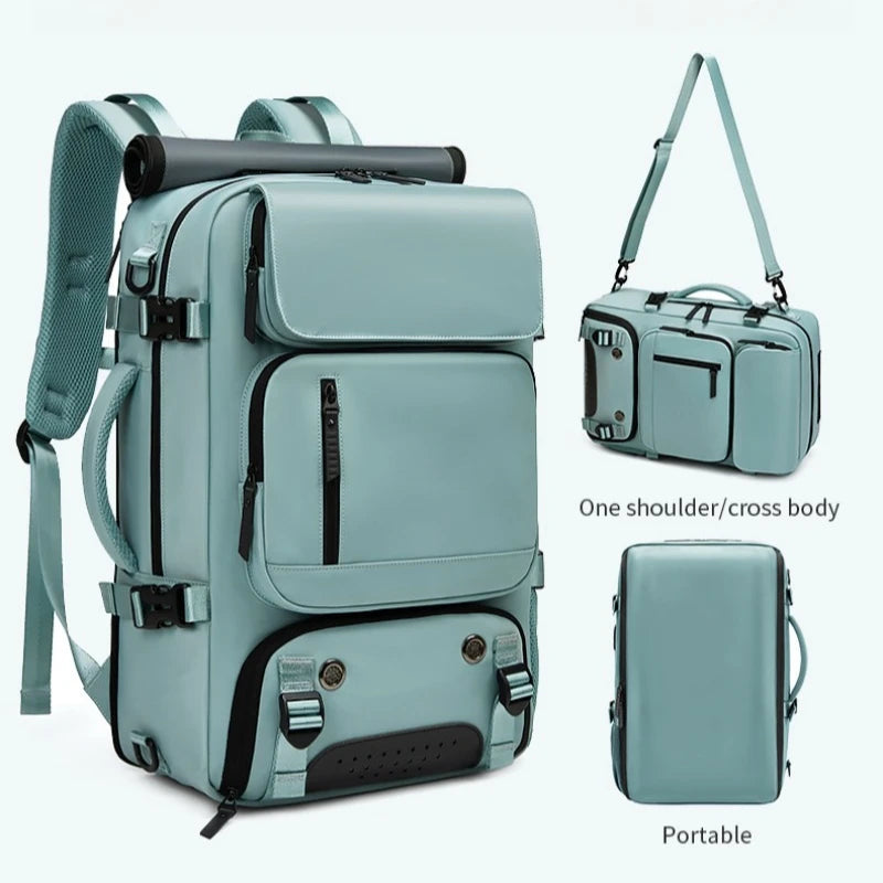 Introducing the 2025 Trendy Multi-Functional Backpack - Perfect for Travel, Business, and Outdoor Adventures!
