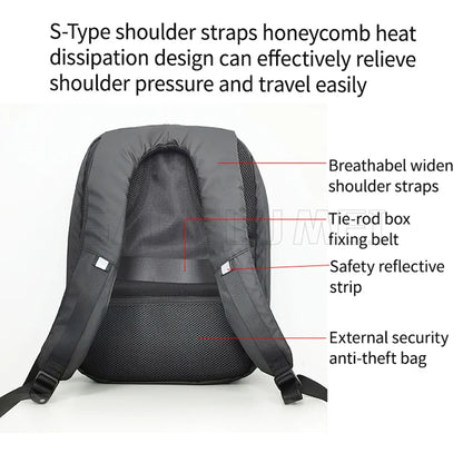 Transform Your Ride with the Smart LED Pixel Backpack - Waterproof, Creative, and Programmable for Ultimate Style