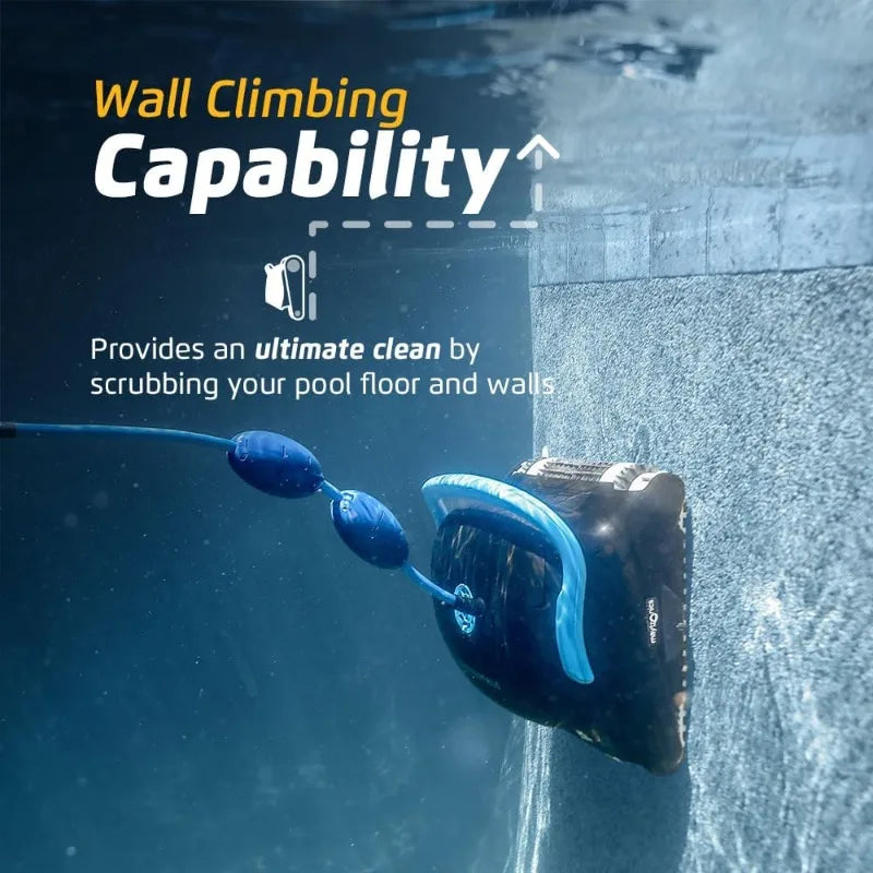 Dolphin Nautilus CC Plus Wi-Fi Robotic Pool Vacuum Cleaner - Effortless Cleaning with Wall Climbing Technology