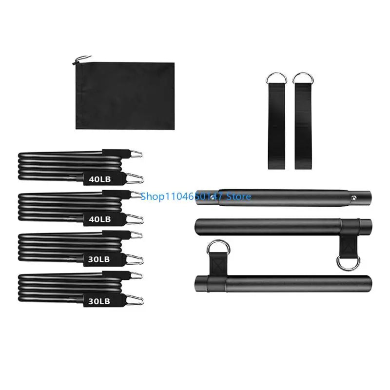 Elevate Your Workout with Our Versatile Pilates Rod Kits and Resistance Bands - Perfect for Full-Body Strength Training!