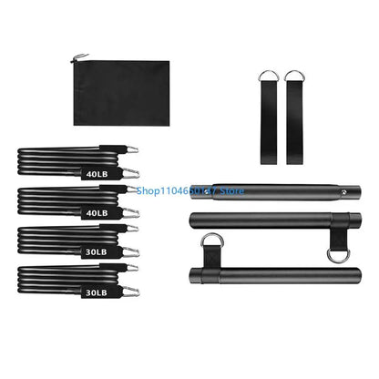 Elevate Your Workout with Our Versatile Pilates Rod Kits and Resistance Bands - Perfect for Full-Body Strength Training!