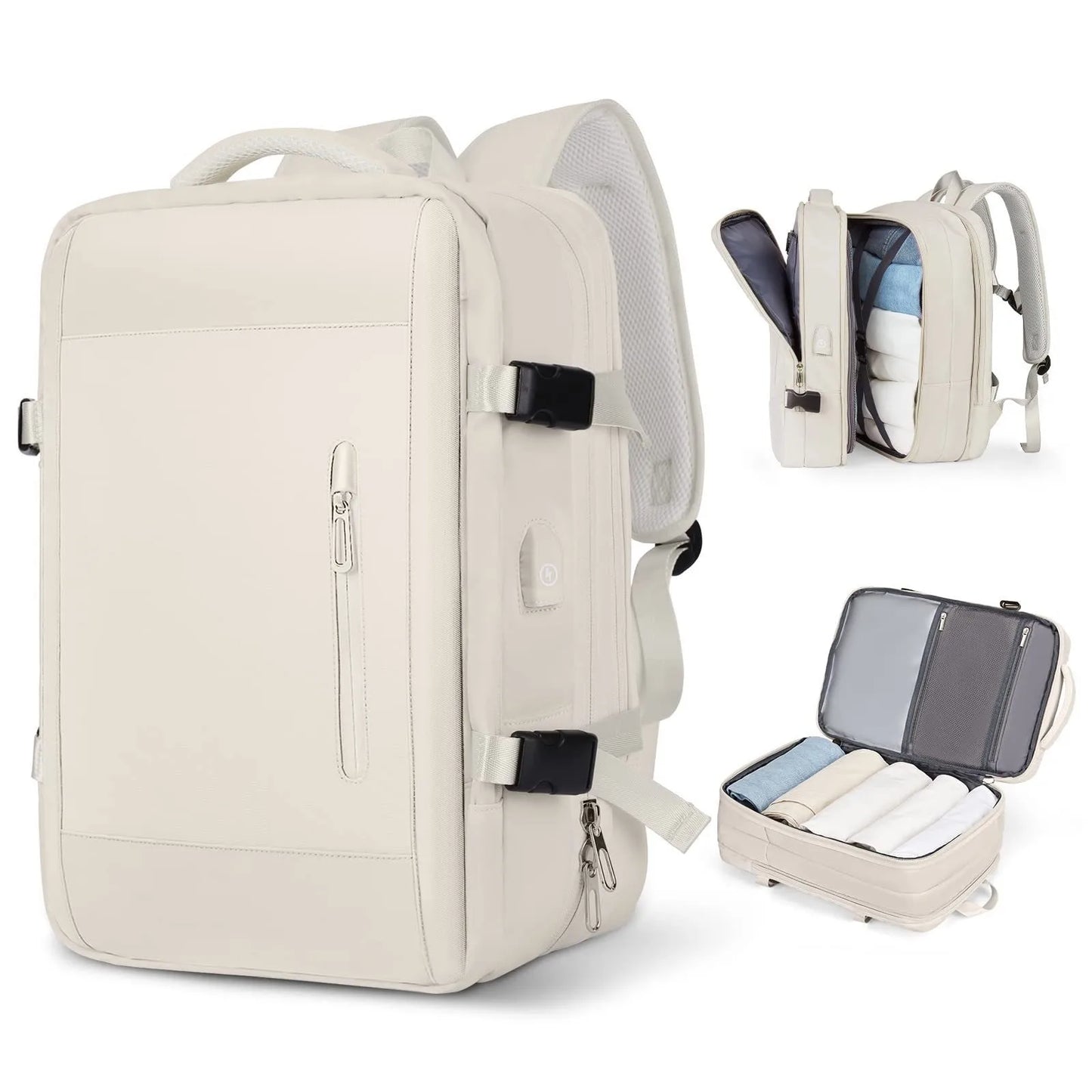 Discover the Ultimate Large Capacity Lightweight Backpack with Laptop Compartment - Perfect for 15.6-Inch Tablets and 15-Inch Laptops!
