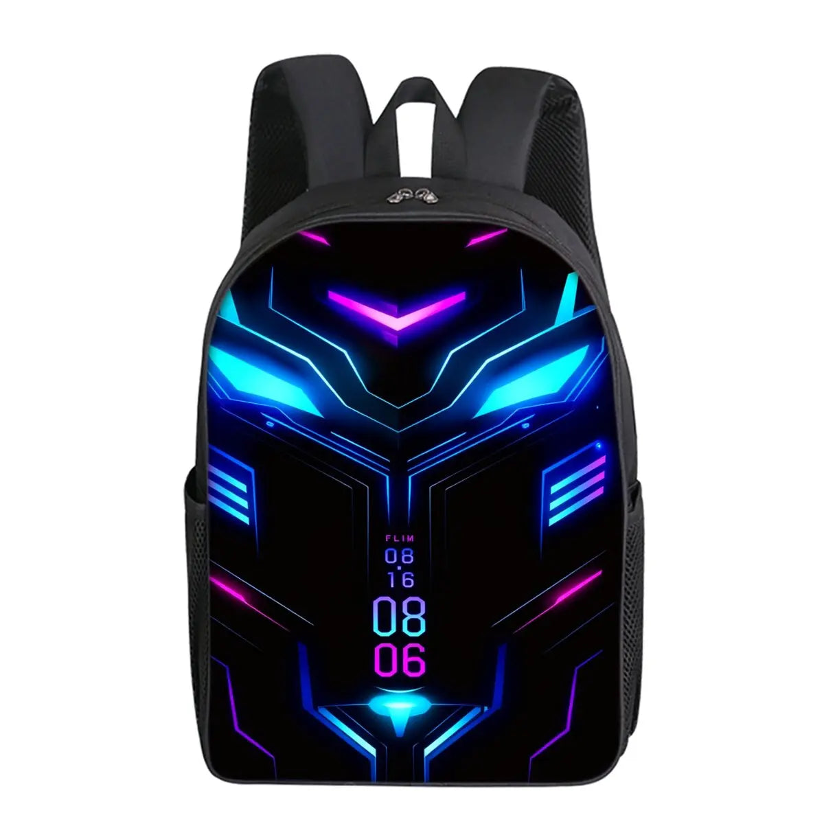 Exciting Mechanical Robots Cartoon Backpack - Perfect Gift for Boys and Girls!