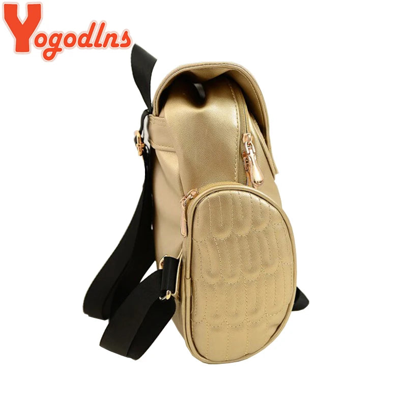 Trendy Black PU Leather Owl Backpack for Women - Stylish, Durable, and Perfect for School!