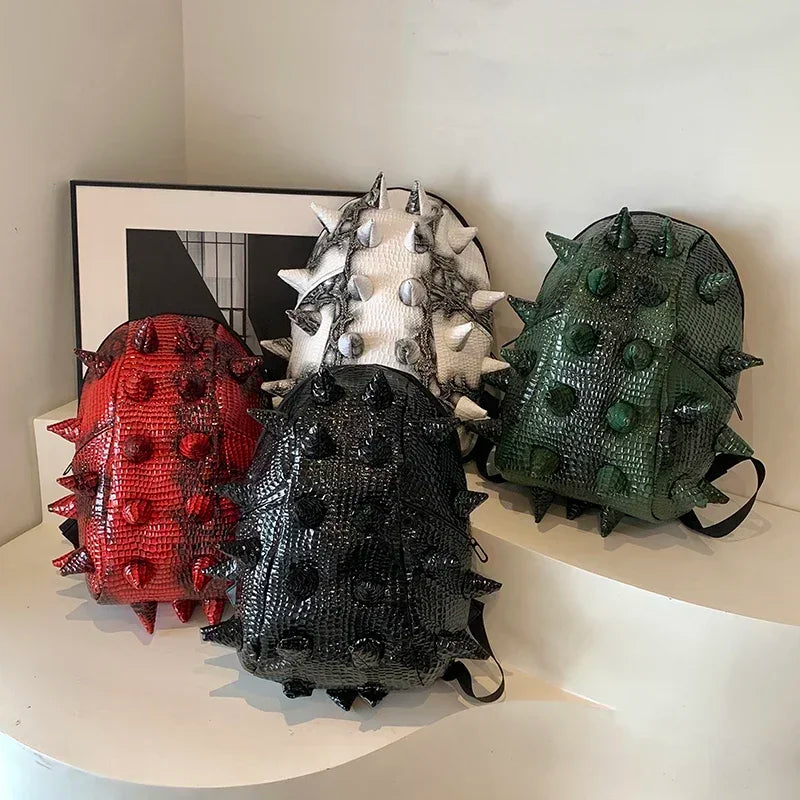 Hedgehog-Inspired PU Backpack: Spacious, Stylish, and Perfect for Everyone in 2024!