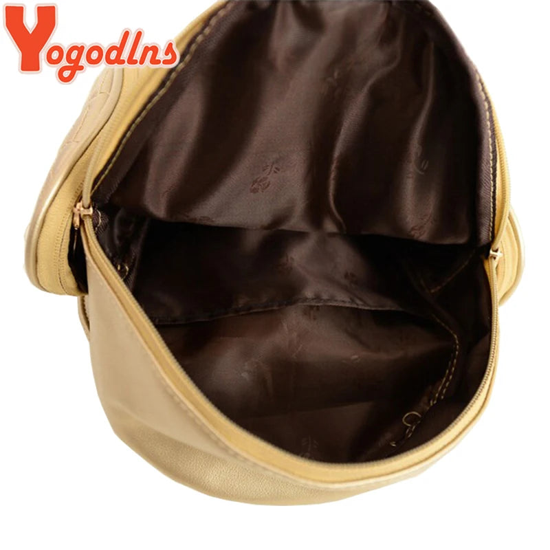 Trendy Black PU Leather Owl Backpack for Women - Stylish, Durable, and Perfect for School!