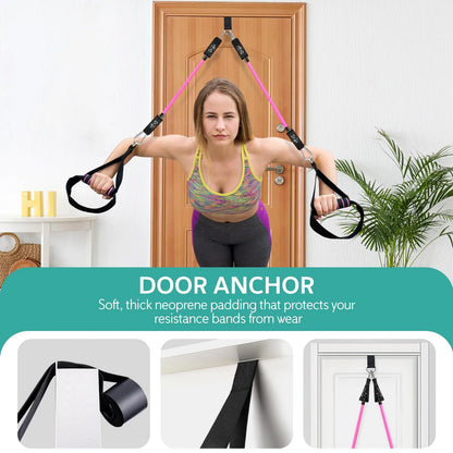 Transform Your Home Workouts with the Pilates Bar Kit: Versatile Resistance Bands for Full-Body Fitness, Perfect for Legs, Hips, Waist, and Arms