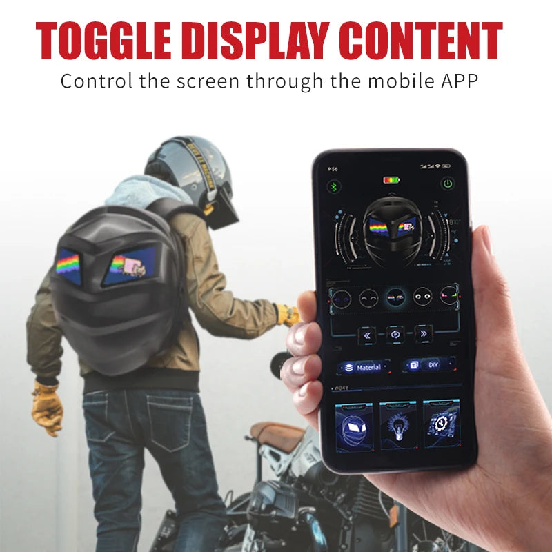 Stylish LED Travel Backpack for Men and Women - Perfect for Business, School, and Adventures!