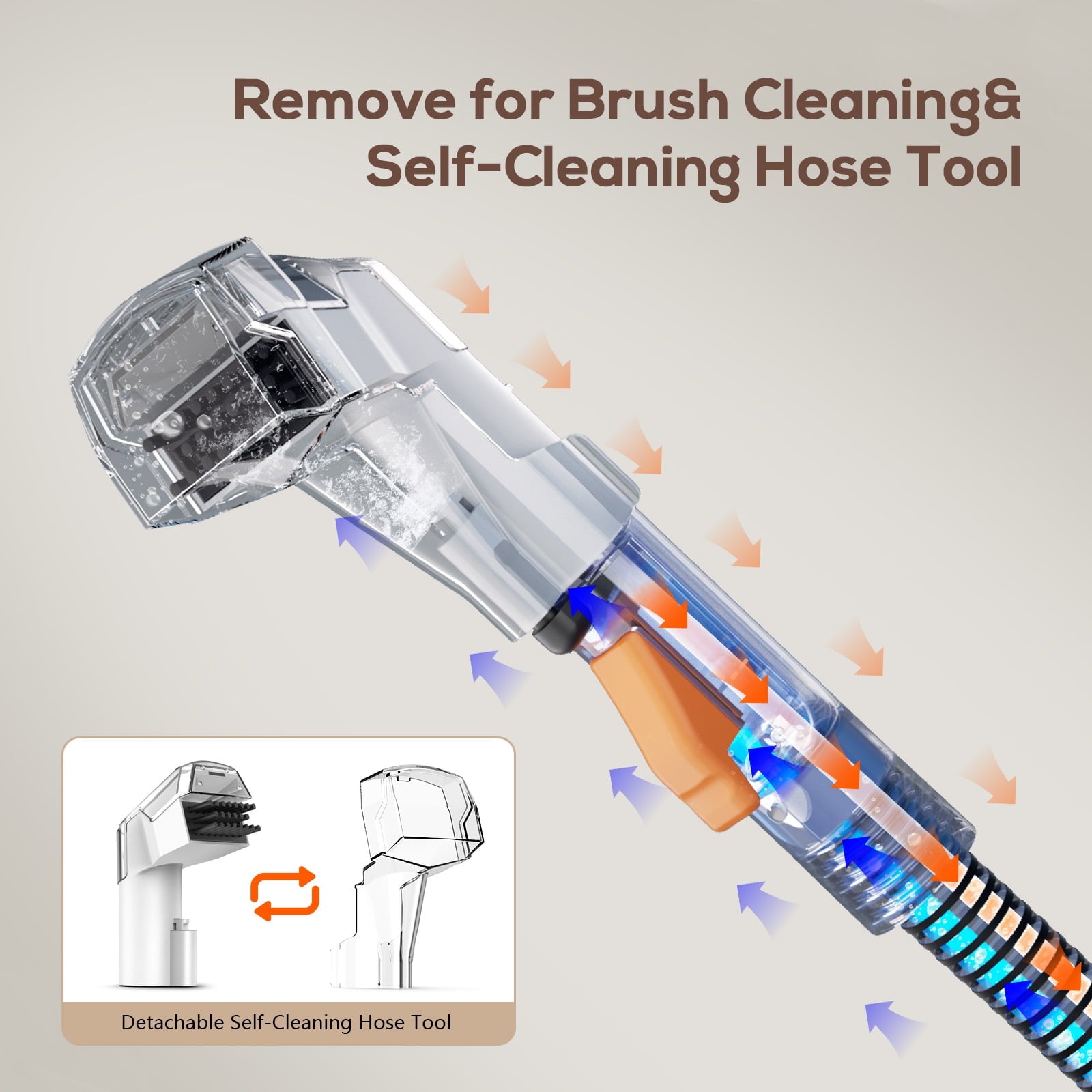 Powerful Portable Carpet Cleaner for Upholstery and Spot Cleaning - Effortless Deep Cleaning Solution