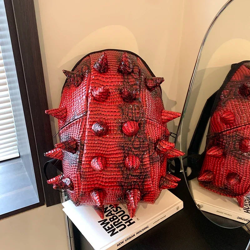 Hedgehog-Inspired PU Backpack: Spacious, Stylish, and Perfect for Everyone in 2024!