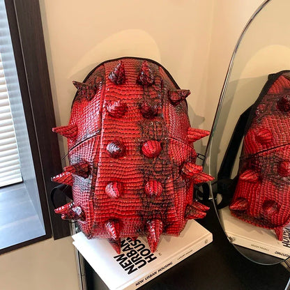 Hedgehog-Inspired PU Backpack: Spacious, Stylish, and Perfect for Everyone in 2024!
