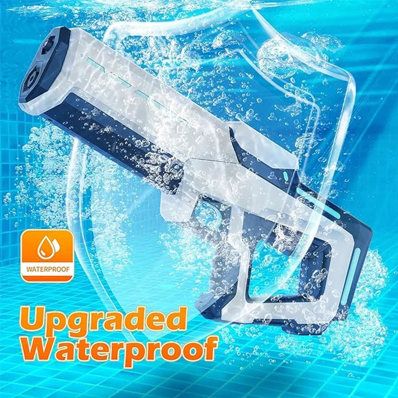 Unleash Summer Fun with the Ultimate Electric Water Guns for Adults - Powerful Automatic Water Blasters for Beach Adventures!