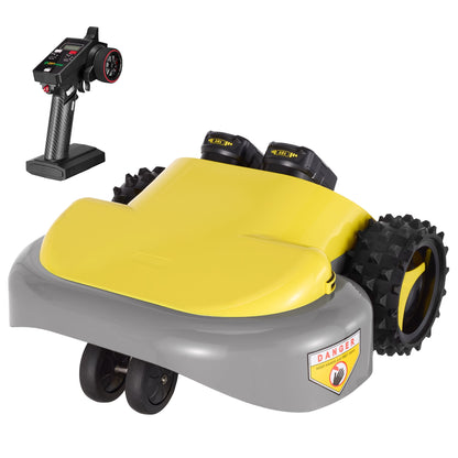 Experience Effortless Lawn Care with the A106-RC Self-Propelled Cordless Lawn Mower - Remote Control, All-Wheel Drive, and 60-Minute Runtime!
