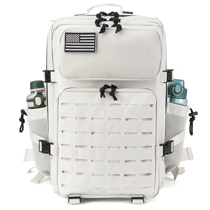 Versatile 25L/45L Tactical Backpacks for Men and Women - Perfect for Outdoor Adventures and School with Convenient Water Bottle Holder