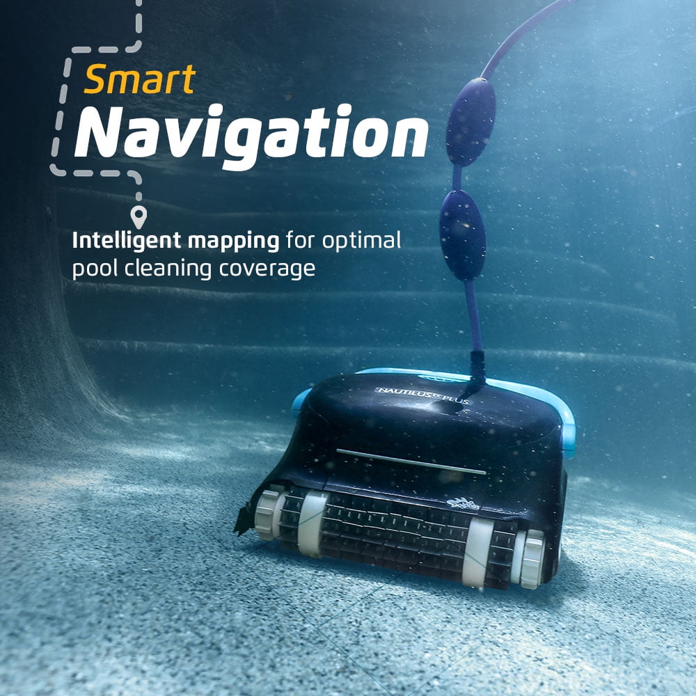 Experience Effortless Pool Cleaning with the Nautilus CC Plus Robotic Pool Cleaner Featuring Wi-Fi Connectivity