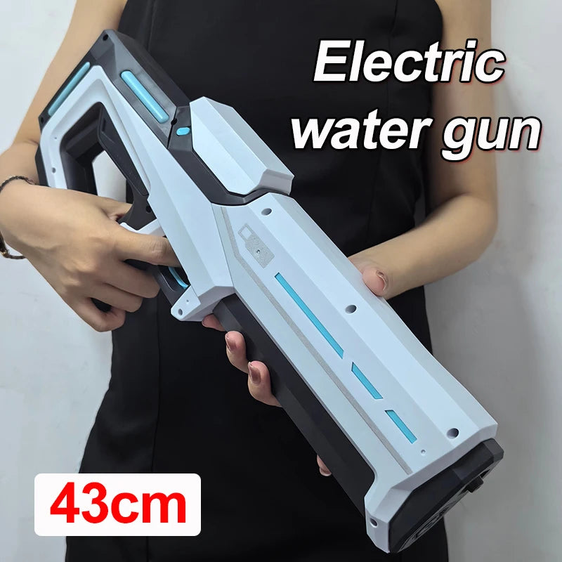 Unleash Summer Fun with the Ultimate Electric Water Guns for Adults - Powerful Automatic Water Blasters for Beach Adventures!