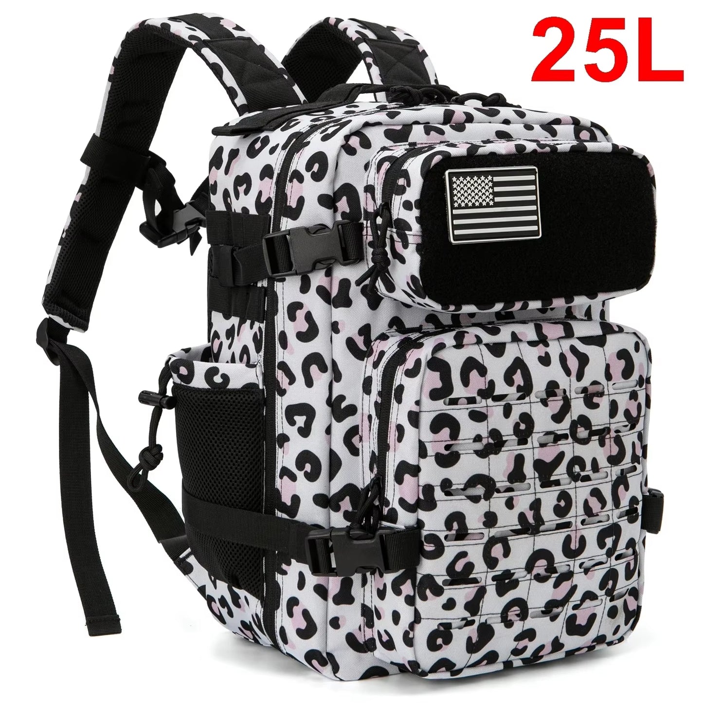 Versatile 25L/45L Tactical Backpacks for Men and Women - Perfect for Outdoor Adventures and School with Convenient Water Bottle Holder
