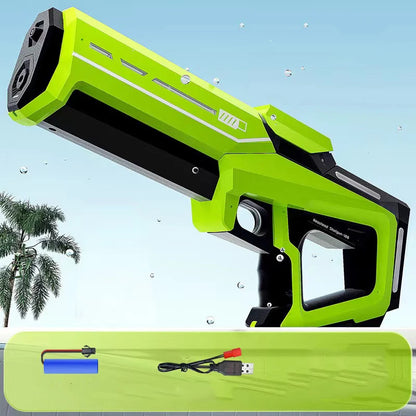 Unleash Summer Fun with the Ultimate Electric Water Guns for Adults - Powerful Automatic Water Blasters for Beach Adventures!