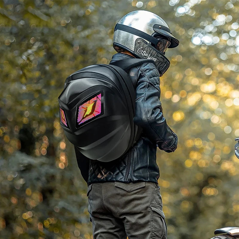 Stylish LED Travel Backpack for Men and Women - Perfect for Business, School, and Adventures!
