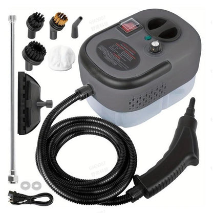 Powerful 2500W High-Temperature Handheld Steam Cleaner - Fast Heating, Multiple Accessories, Perfect for All Surfaces!
