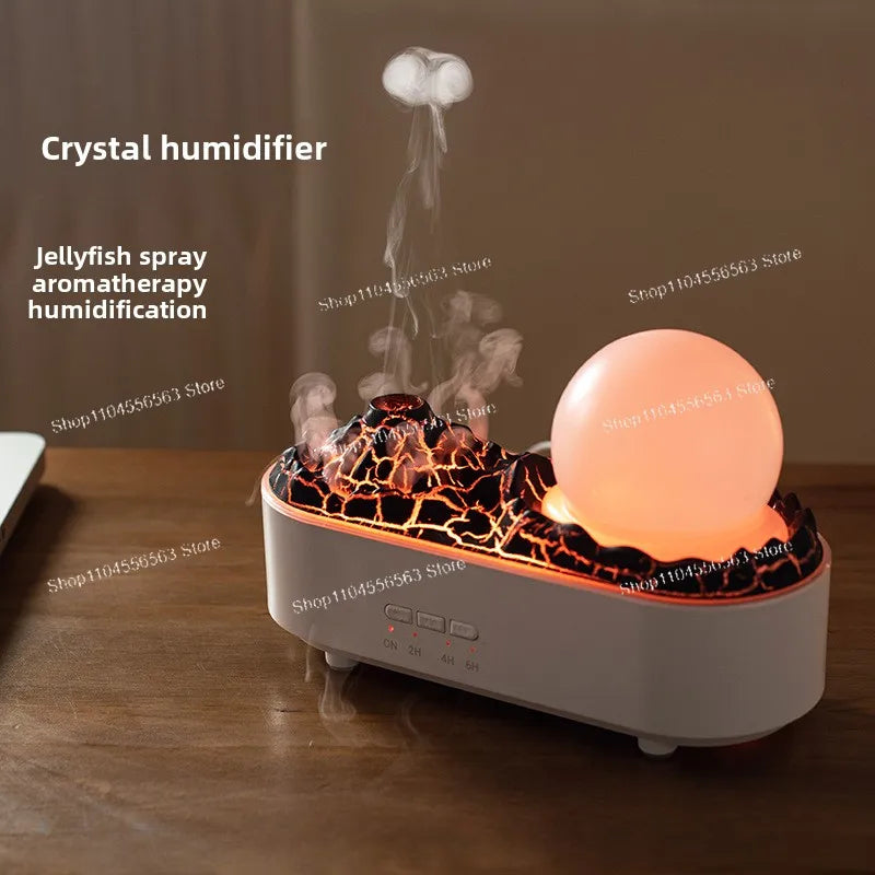New Humidifier, Household, Heavy Fog, Desktop, Creative Ornament, Bedroom, Night Light