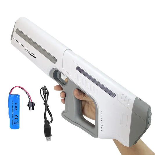 Unleash Summer Fun with Powerful Electric Water Guns - Perfect for All Ages!