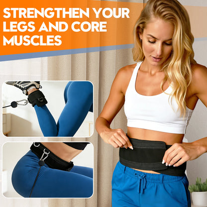 Transform Your Home Workouts with the All-In-One Portable Gym – Adjustable 33-45LBS Strength Training Machine for Ultimate Full-Body Fitness