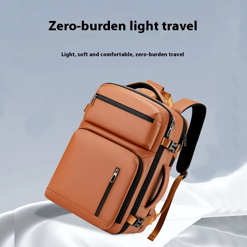 Versatile Expandable Waterproof Commuter Laptop Backpack - Perfect for Business and Travel, Fits 15.6 Inches Laptops with Large Capacity