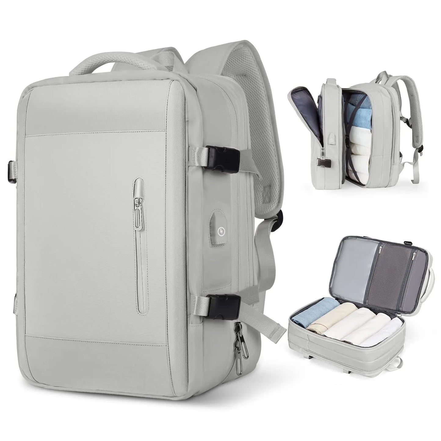 Discover the Ultimate Large Capacity Lightweight Backpack with Laptop Compartment - Perfect for 15.6-Inch Tablets and 15-Inch Laptops!