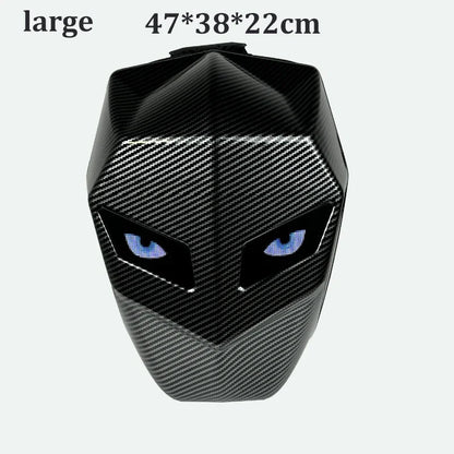 Stylish LED Hard Shell Backpack for Men and Women - Perfect for Motorcycle Riding, Business Travel, and Hiking with Laptop Compartment